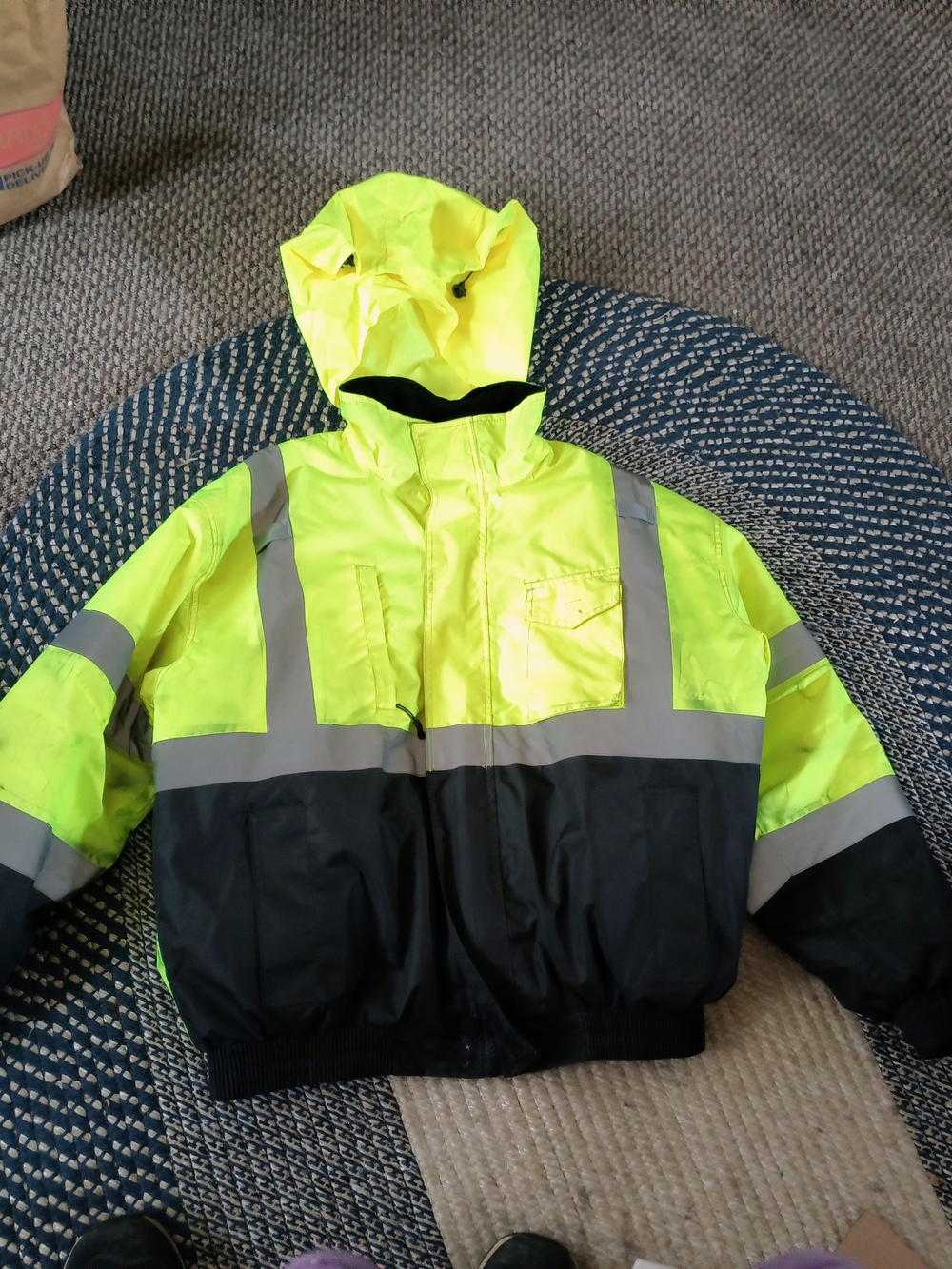 Safety Work Jacket Used Size XL